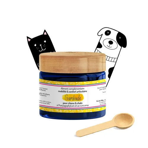 GAMBADE - Aliment complémentaire pour chiens et chats - Articulations